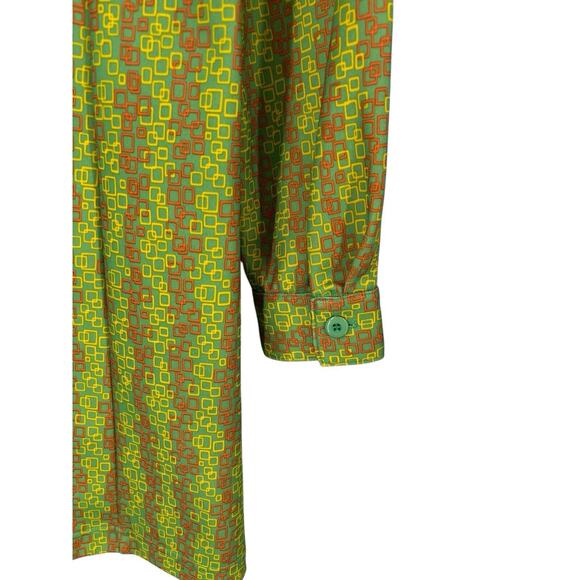 Sand Beige Brand Mini Dress Womens Retro Polyester Medium Luxury Modern Upmarket - Picture 7 of 16